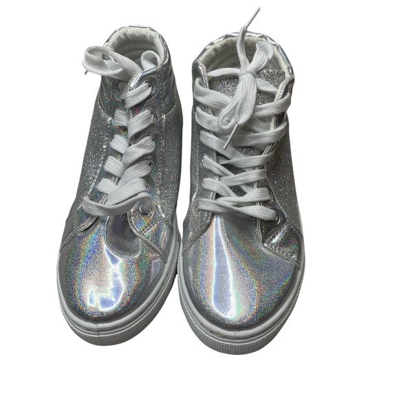 Capelli silver glitter sneakers Size 4 - Picture 3 of 10